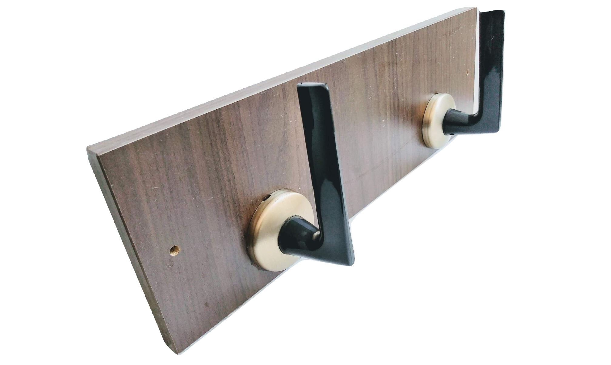 Vintage Anglais Recyclé Poignée de Porte Manteau Cintre Bois Crochet Décor Affichage Hallway Cloakro