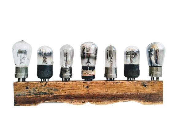 Ancien Millésime Anglais Recyclé Old Light Bulb Ornament Display Decor Décoratif Industrial Lightbul