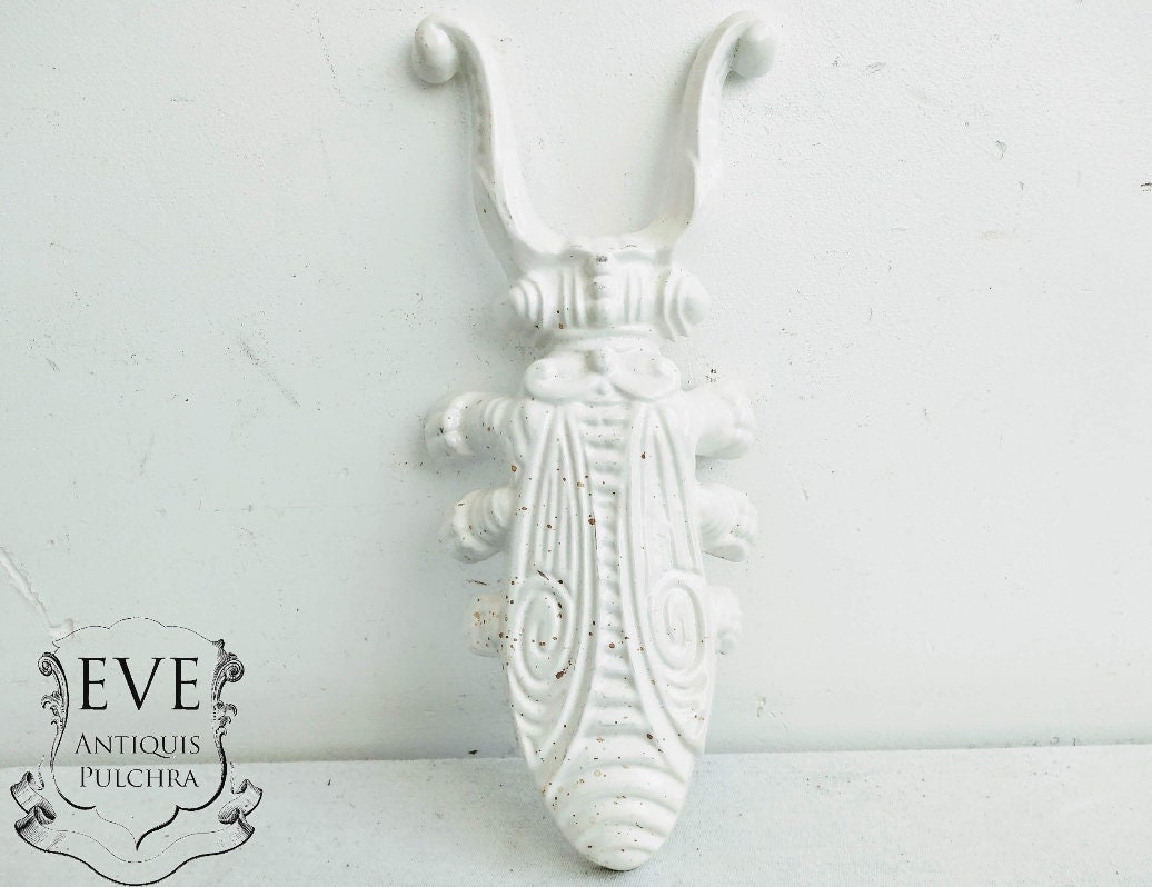 Vintage Français Heavy Iron Scarab Beetle Boot Remover Removal Puller Hallway Cloakroom Decor Displa