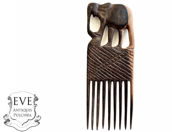 vintage african comb afro - Gem