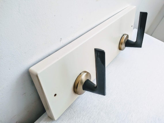 Vintage English Recycled Repurposed Door Handle Coat Hanger