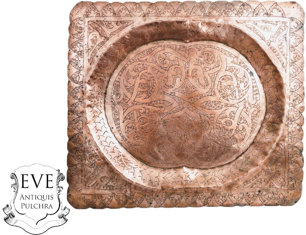 old arabia ❀ モノトーンと金彩の 15.5 cm plate - メルカリ