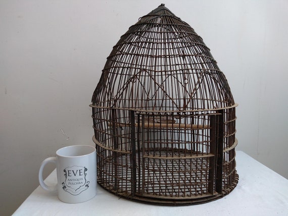 フランスアンティーク 美しい装飾のヴィンテージバードゲージ 鳥かご インテリア フランスアンティーク 美しい装飾のヴィンテージバードゲージ 鳥かご