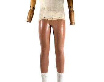 Antique French Fery-Boudrot Paris Mannequin Shop Display Decorative Collectable Vintage Clothes Modelling c1920's / EVE