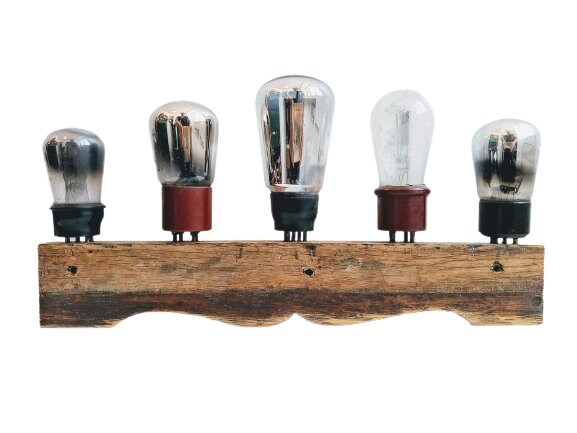 Ancien Millésime Anglais Recyclé Old Light Bulb Ornament Display Decor Décoratif Industrial Lightbul