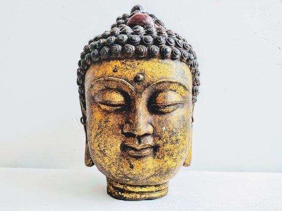 Cast Iron Temple Buddha Cast Iron Temple Buddha