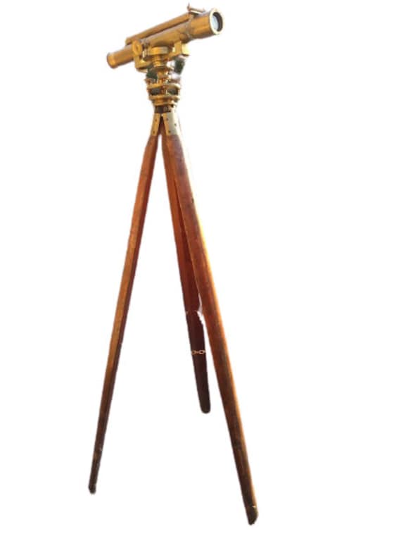 Antique English Surveyor Bostrom With Original Tripod Thornton