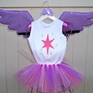My Little Pony Twilight Sparkle Costume 5 Pcs - HANDMADE & HANDPAINTED - Ships Free -