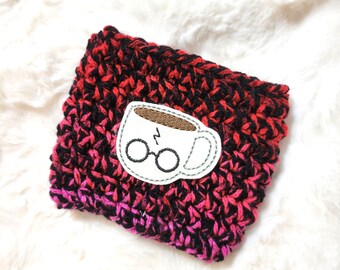 Magic Coffee Cup Cozy, cup cozy, Christmas gift, gifts for her, Disney gift, coffee mug sleeve, coffee sleeve, mug cozy