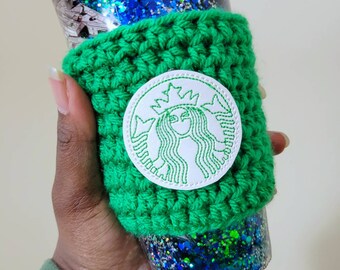 Coffer Shop Mermaid Coffee Cup Cozy, cup cozy, Christmas gift, gifts for her, Disney gift, coffee mug sleeve, coffee sleeve, mug cozy