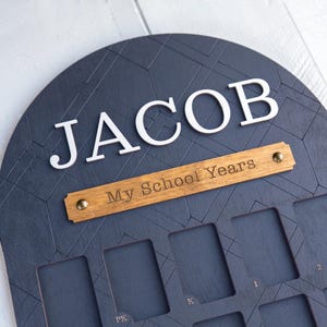 School Years Photo Frame for Student Pictures Preschool to Graduation