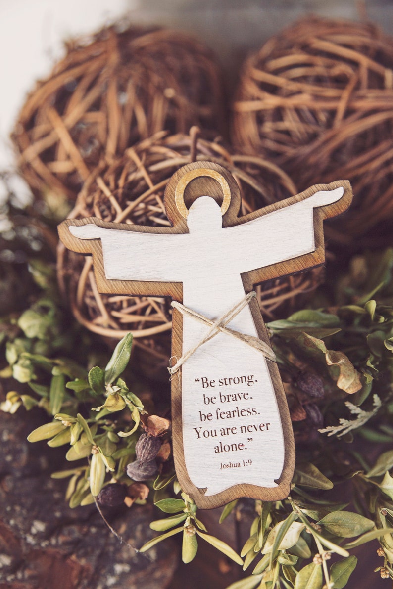 Guardian Angel Gift / Jesus Encouragement Figure for Her