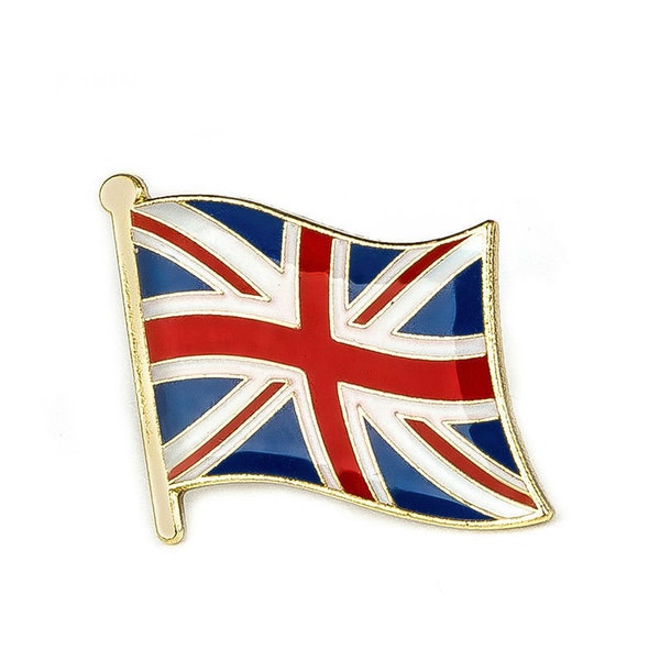 VERENIGD KONINKRIJK VLAG Emaille Pin Badge Revers Broche Mode Cadeau Hoed UK PN8