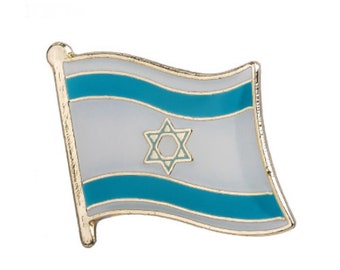 Israel Star Of David Flag Brooch Asian Waving Country Flag Badge Tie Lapel Israel Star Of David Flag Brooch Asian Waving Country Flag Badge Tie Lapel