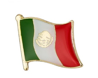 Mexican Flag Pin | Etsy