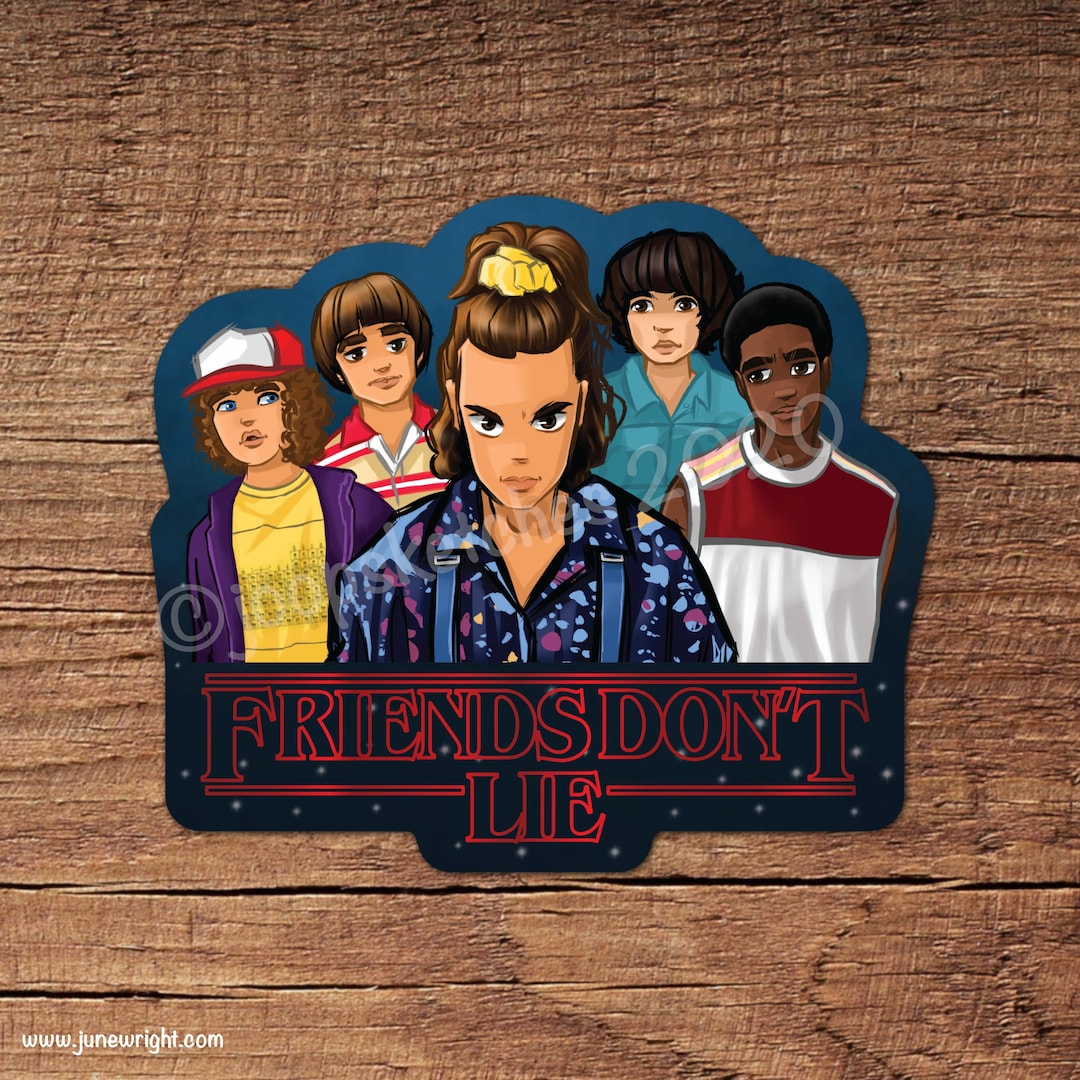 Adesivi Stranger Things - 100 Pezzi Per Bottiglie, Laptop, Skateboard - Foto 9