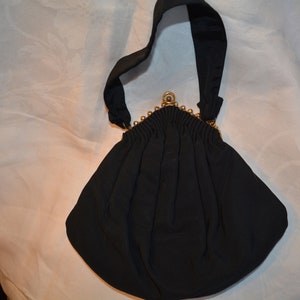 Guild Creations Black Vintage Evening Bag image 2