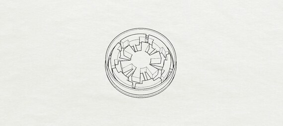 Cookie Cutter Logo Star Wars Empire Etsy