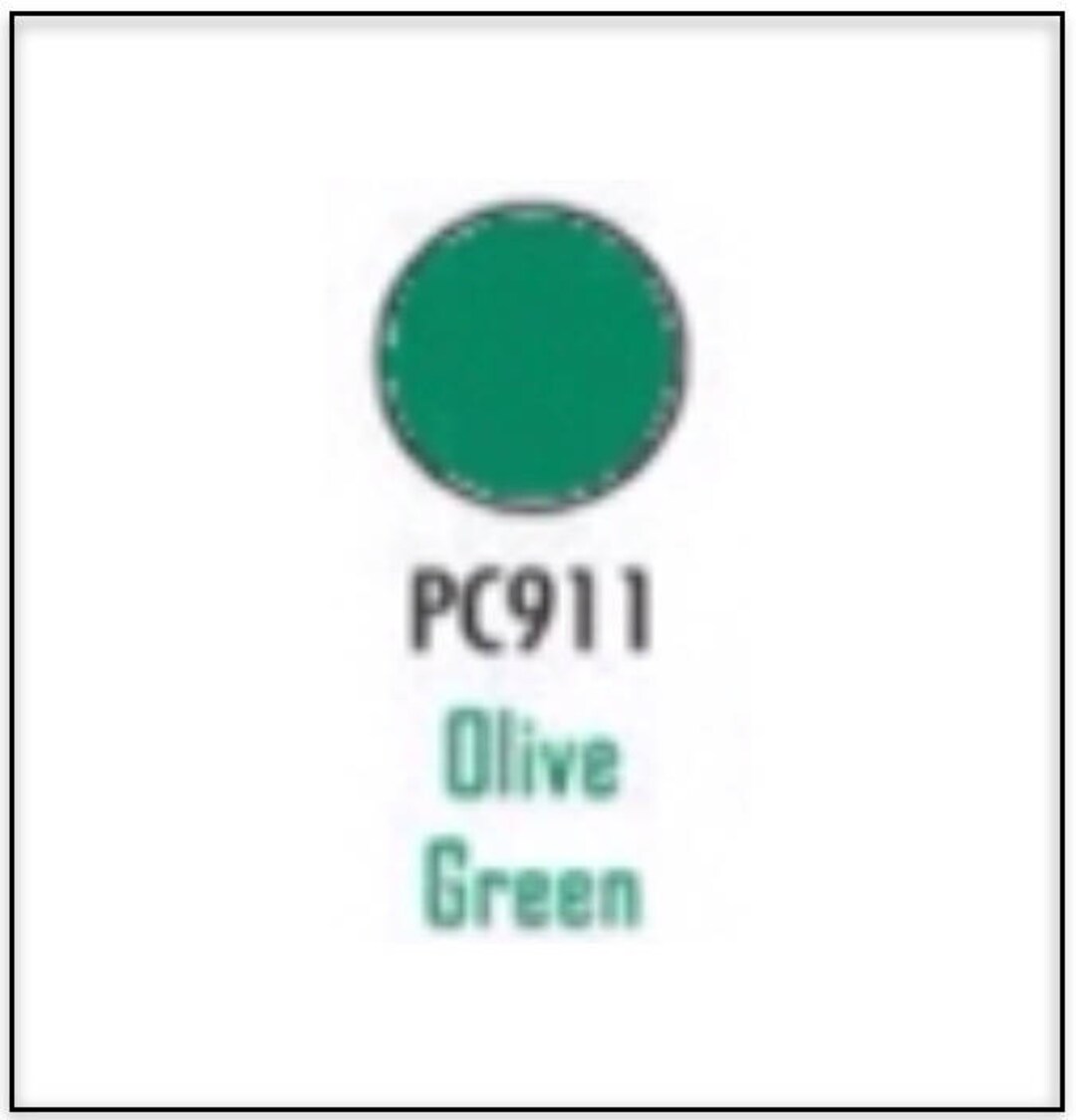 Prismacolor Premier Soft Core Colored Pencil Olive Green Etsy