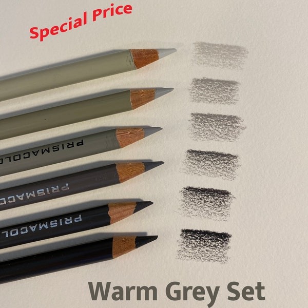 Prismacolor PREMIER Soft Core Buntstifte - Warmes Grau Set