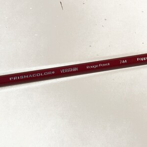 Prismacolor Premier Verithin Colored Pencil - Poppy Red VT 744