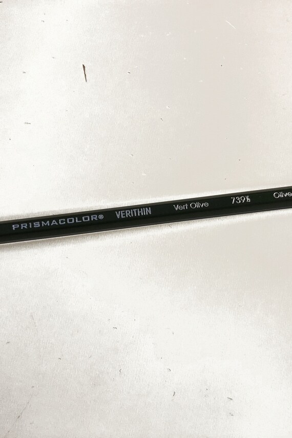 Prismacolor Premier Verithin Colored Pencil Olive Green VT Etsy