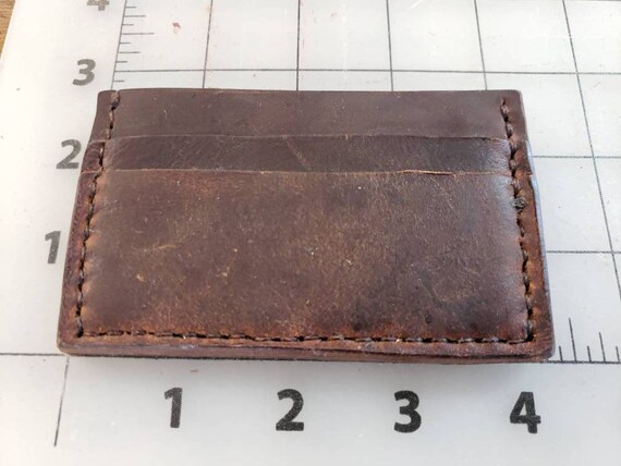 Oil Tanned Leather Wallet - Oil Tanned Leather Wallet Oil Tanned Leather Wallet - Oil Tanned Leather Wallet