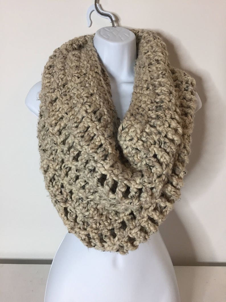 Chunky Cowl Crochet Scarf
