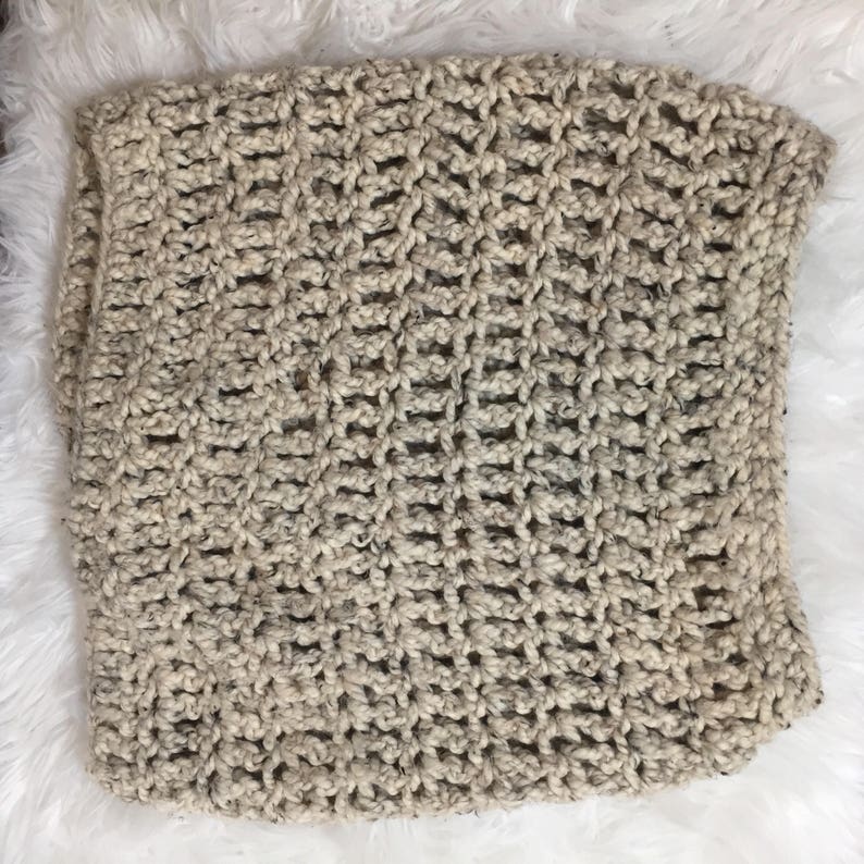 Chunky Cowl Crochet Scarf