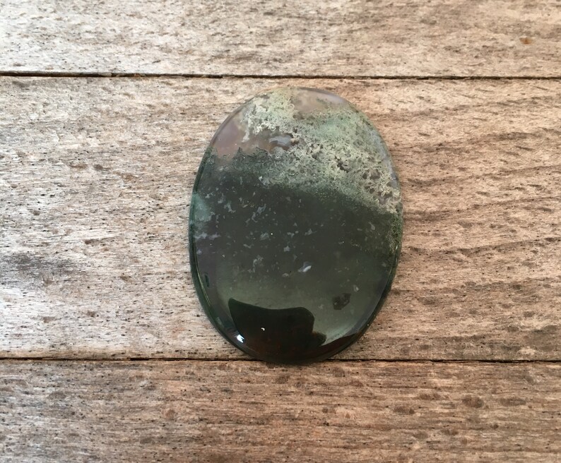 Moss Agate Cabochon