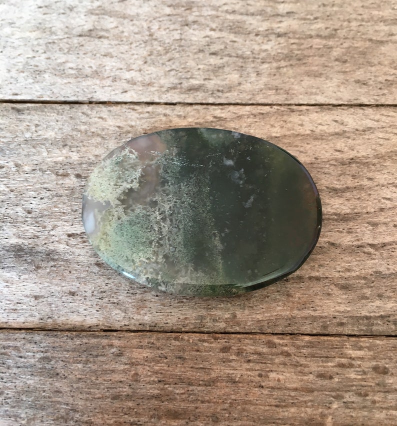 Moss Agate Cabochon