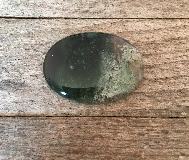 Moss Agate Cabochon