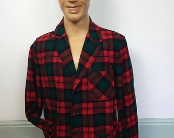 pendleton buffalo plaid coat