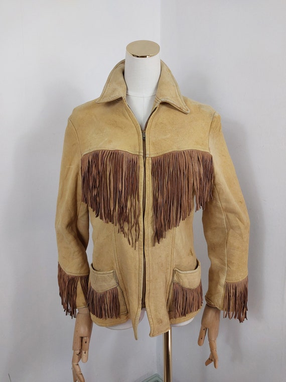 1940s Western fringe jacket - image 1