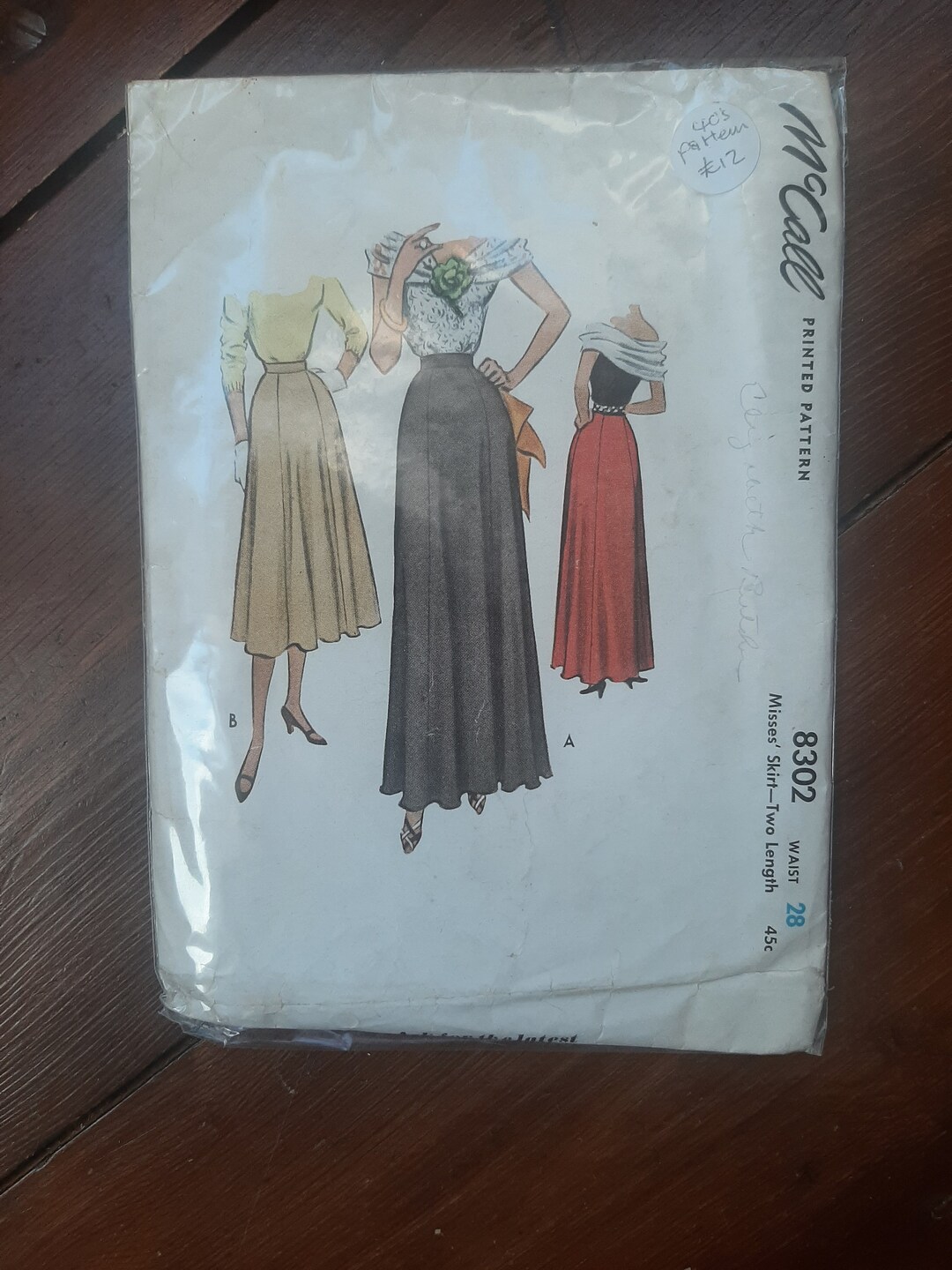 1940s Vintage Patterns - Etsy