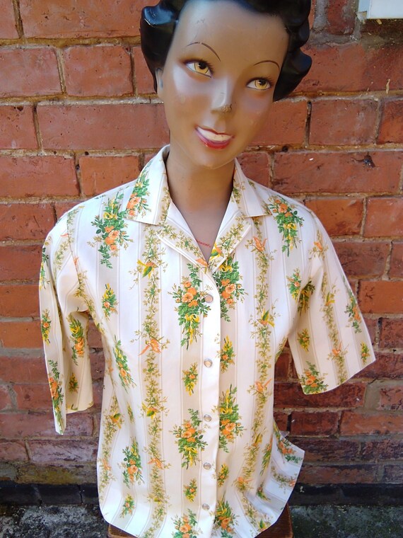 1950s H Bar C western blouse