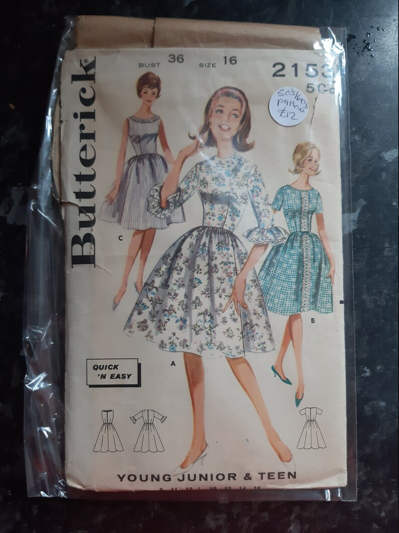 1960s paper pattern