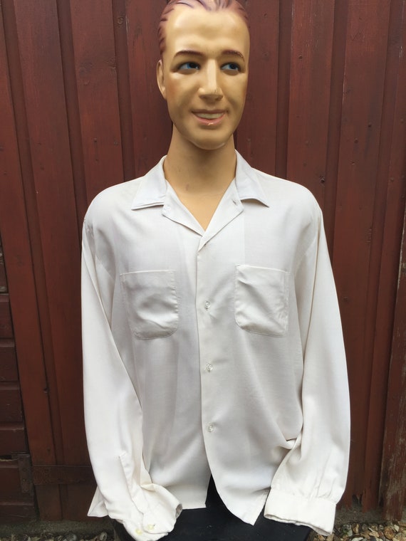 Large 50’s Gabardine Shirt