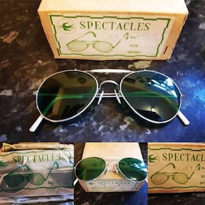 1940s Aviator deadstock sunglasses