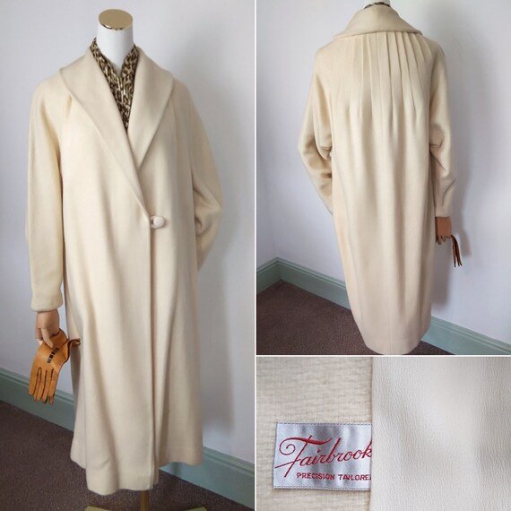 1940s/50s cream coat