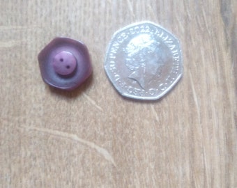 1940s purple buttons