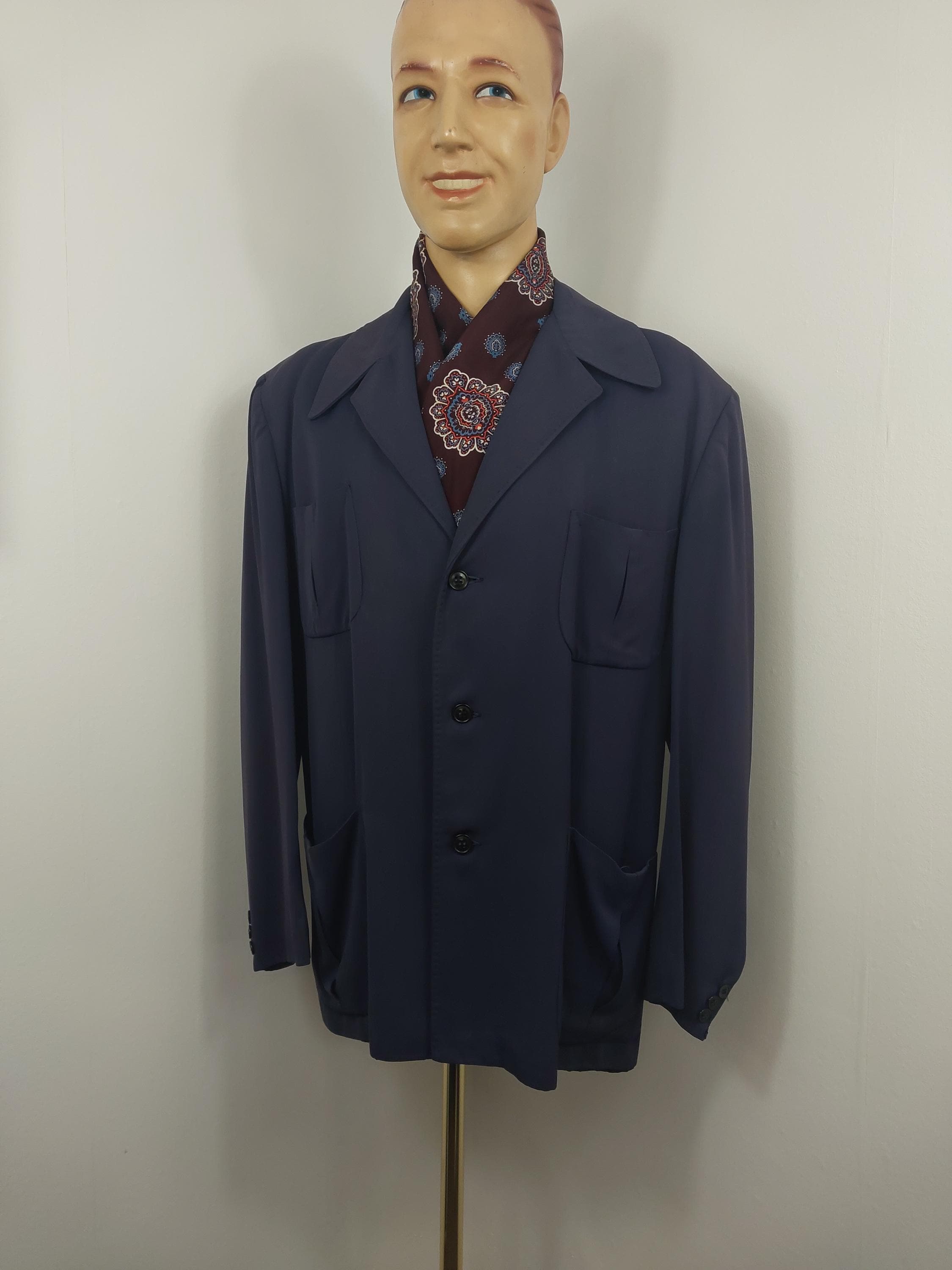 Hollywood Gabardine Jacket - Etsy Hollywood Gabardine Jacket - Etsy