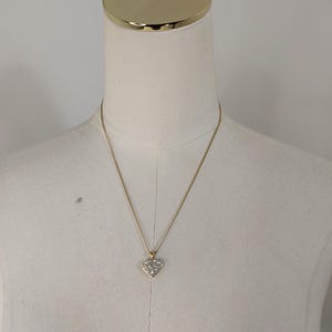 vintage Heart pendant necklace
