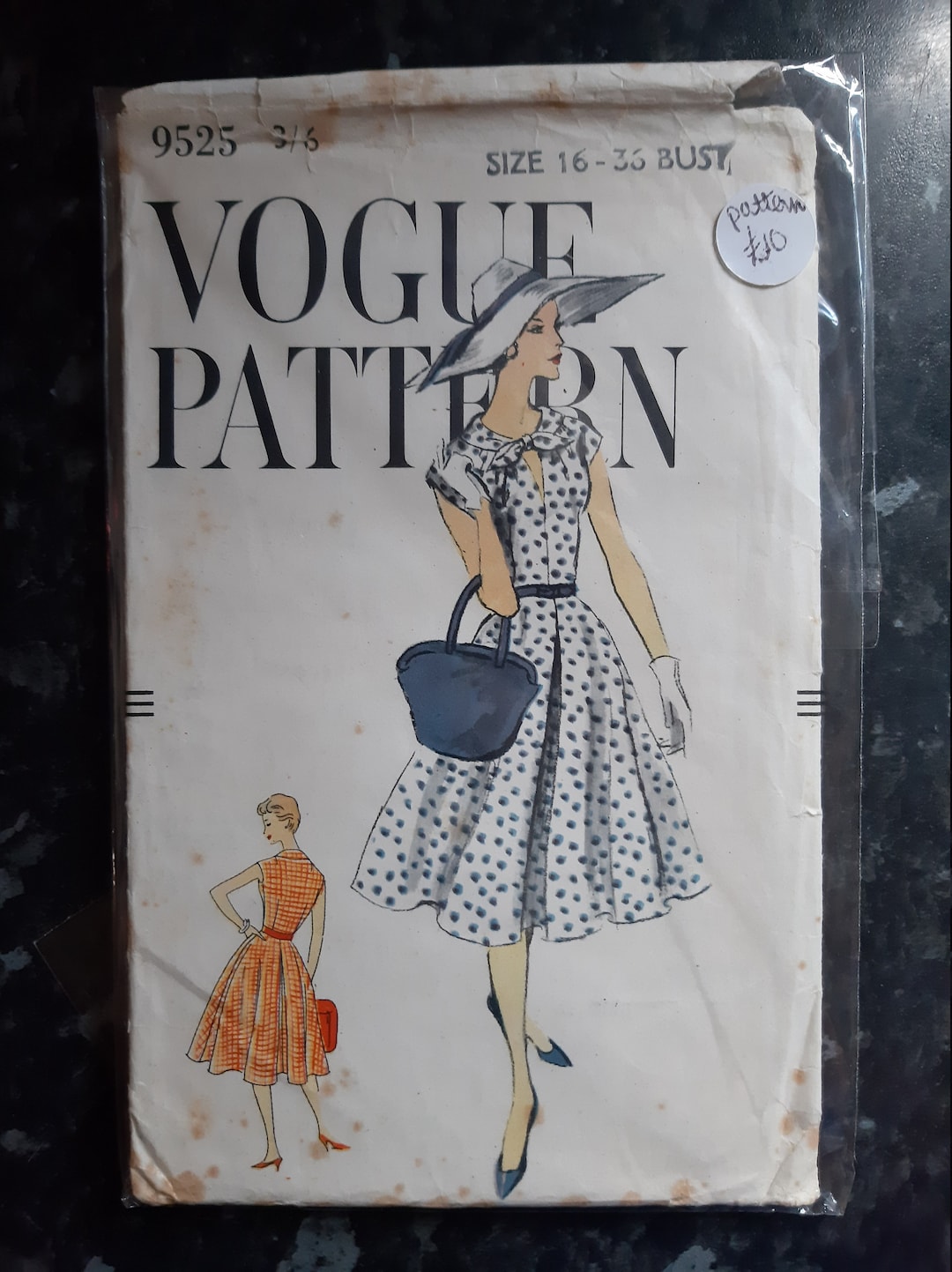 1950s Paper Pattern - Etsy