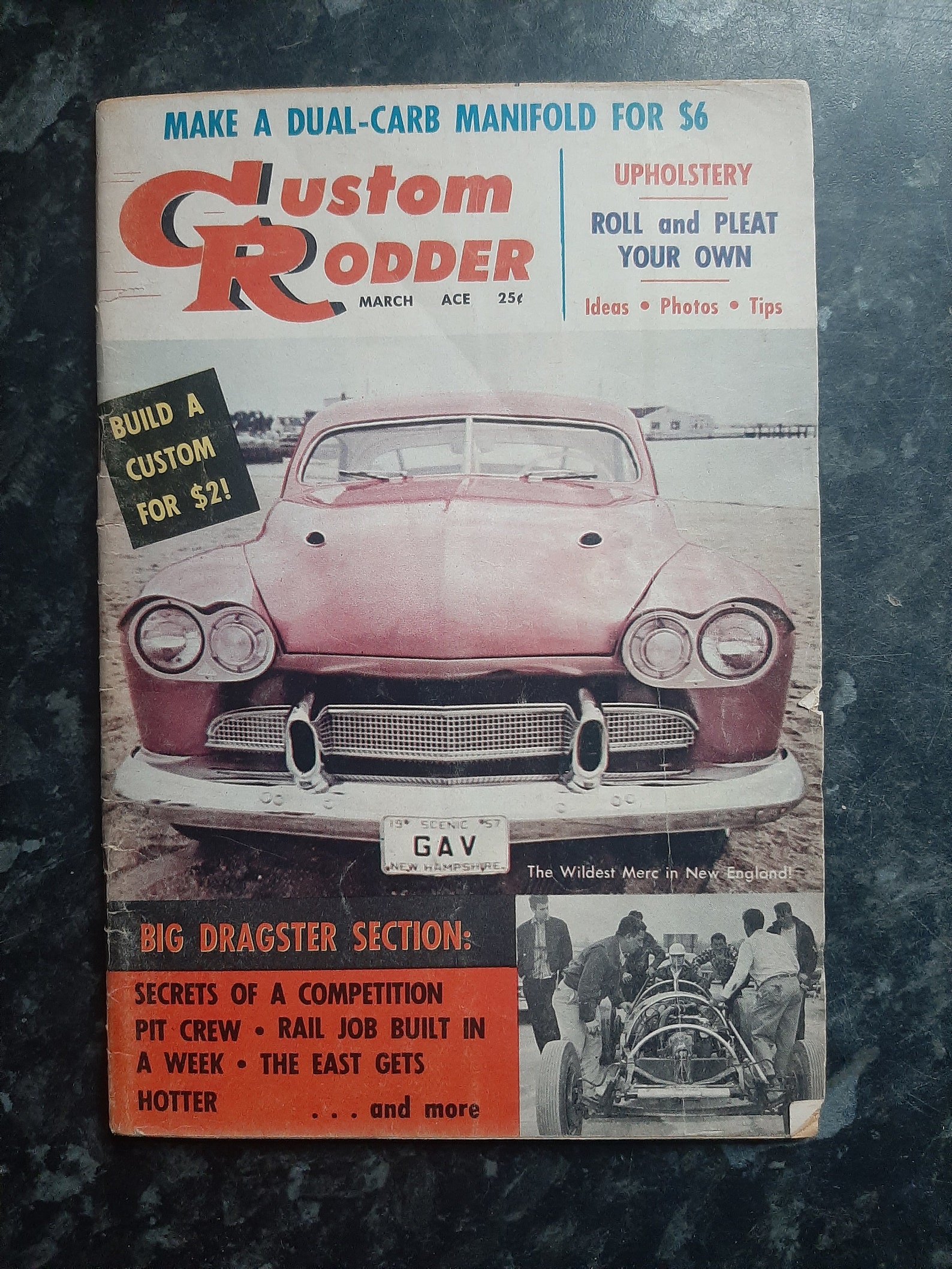March 1958 custom rodder magazine | Etsy