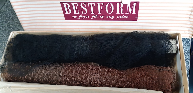 Vintage 40s50s hat netting boxed