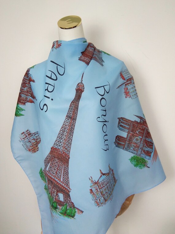 Vintage 40s/ 50s souvenir scarf