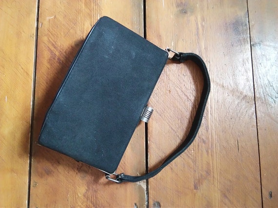 1940s black bag