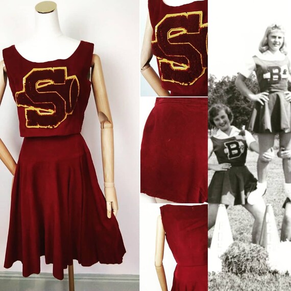 Vintage Cheerleaders 3 piece set