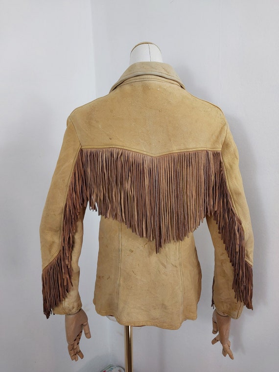 1940s Western fringe jacket - image 4